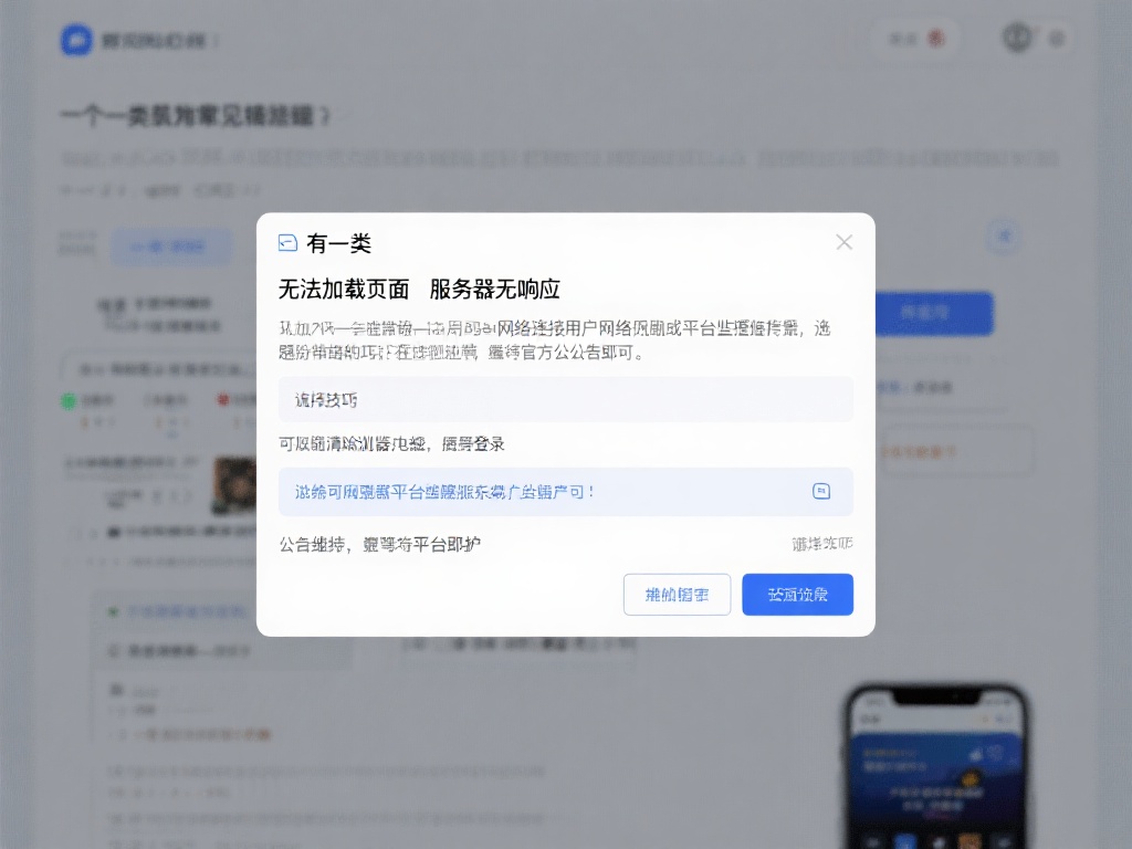 还有一类常见的错误代码与网络连接有关，例如“无法加